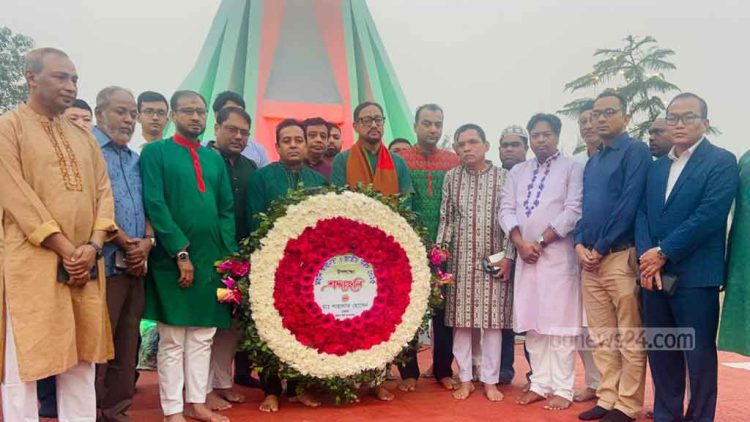 বিজয় দিবসের শ্রদ্ধা